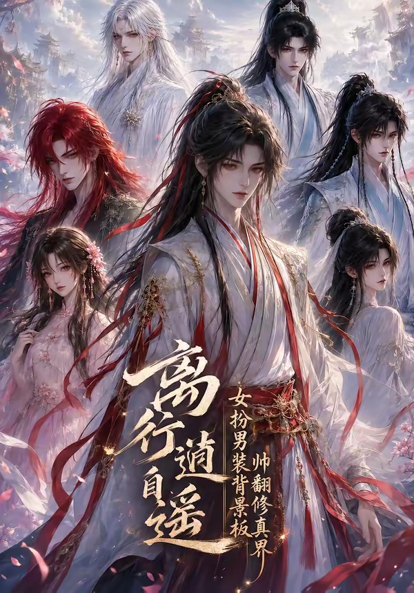 离行自逍遥,女扮男装背景板帅翻修真界