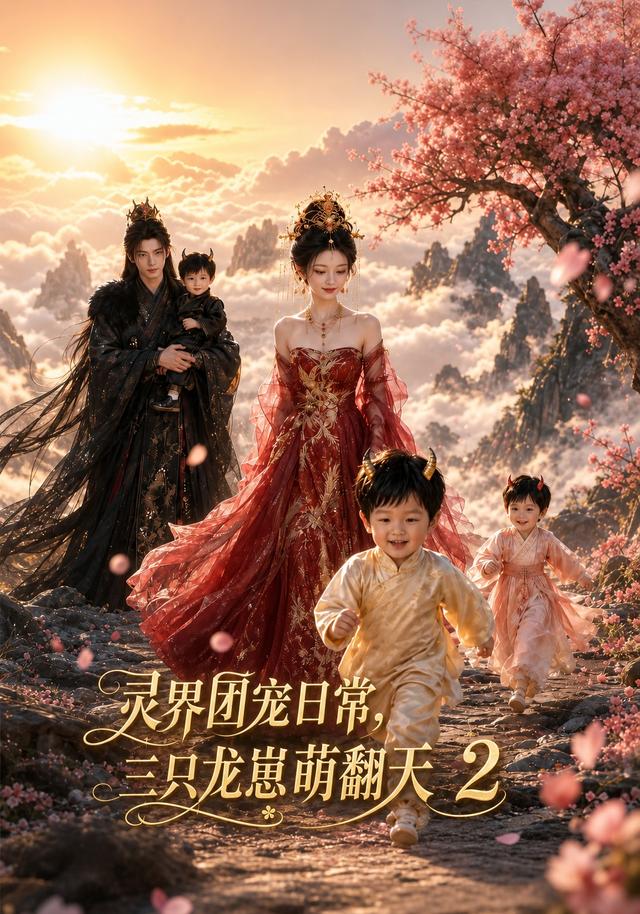 灵界团宠日常,三只龙崽萌翻天2