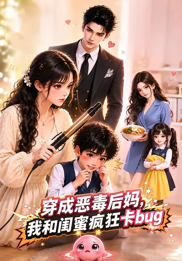 穿成恶毒后妈,我和闺蜜疯狂卡bug